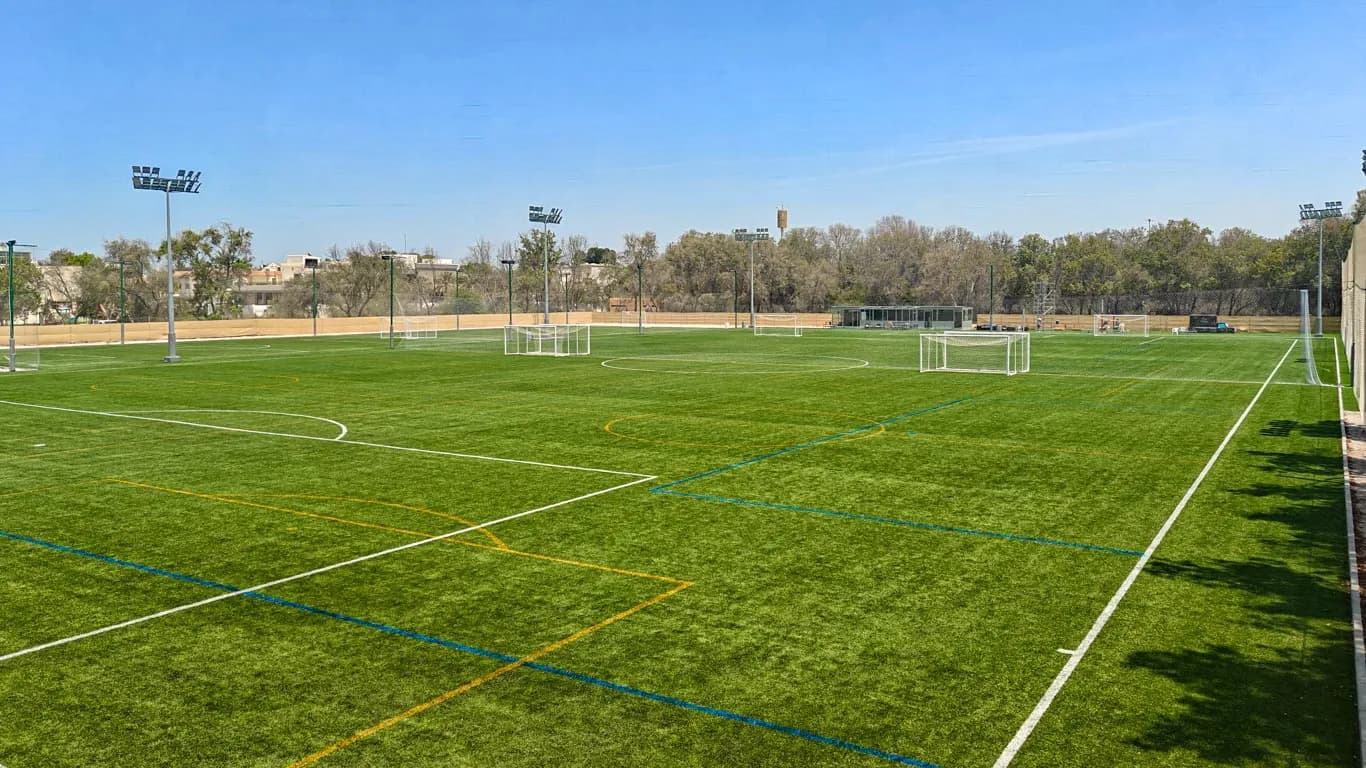 SportX Al Bateen pitch on the Abu Dhabi corniche