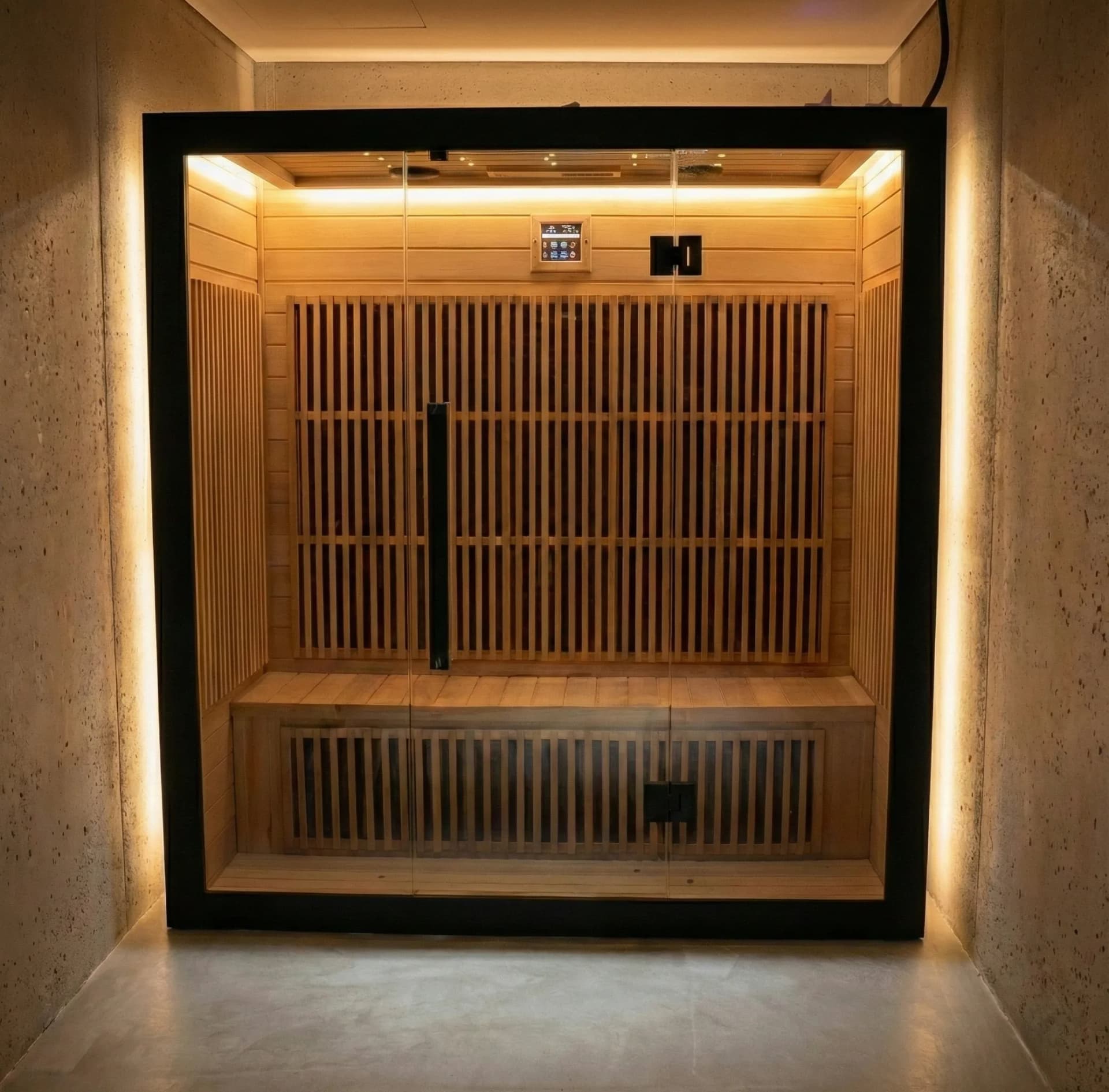Sport X traditional sauna